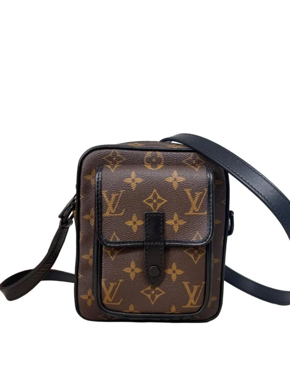 Louis Vuitton Monogram Macassar Christopher Shoulder
